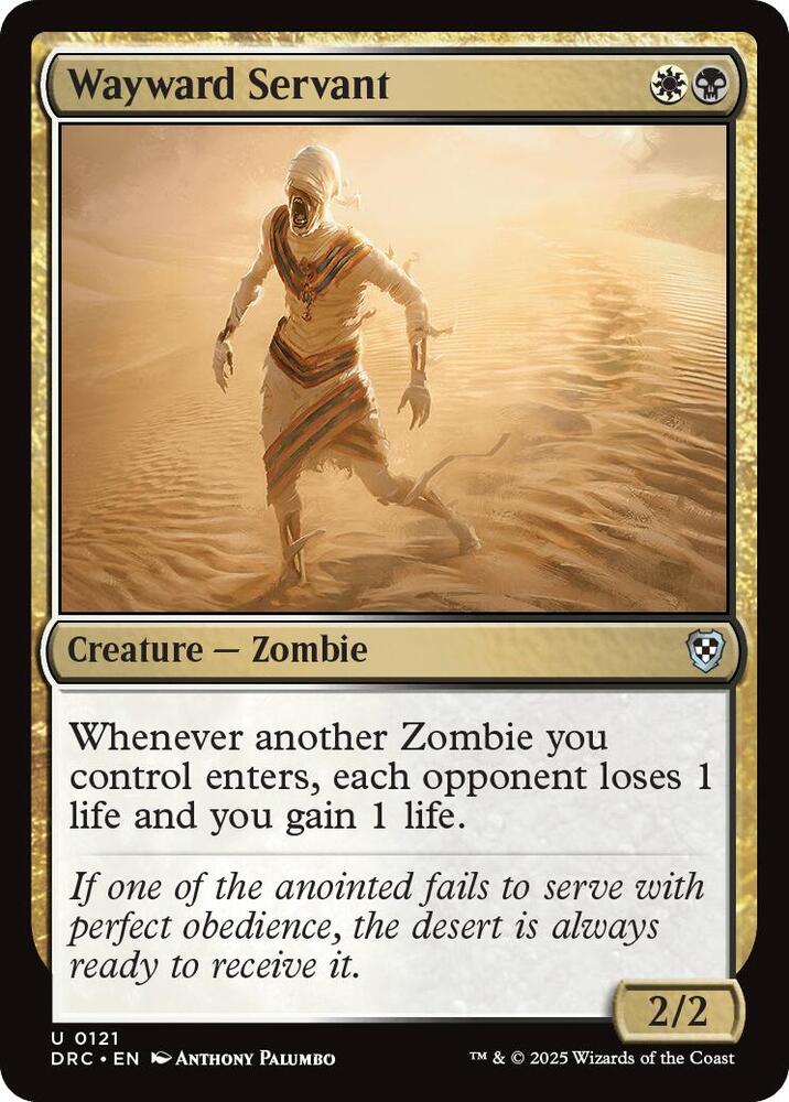 Wayward Servant [Aetherdrift Commander]