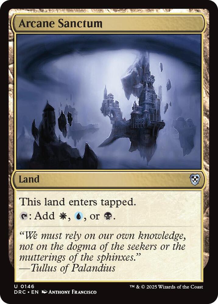 Arcane Sanctum [Aetherdrift Commander]