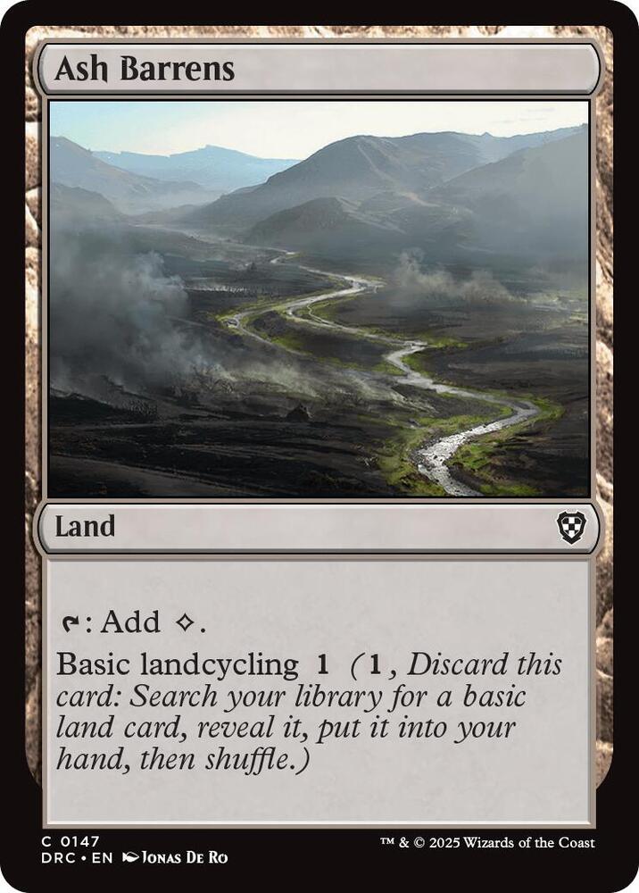 Ash Barrens [Aetherdrift Commander]