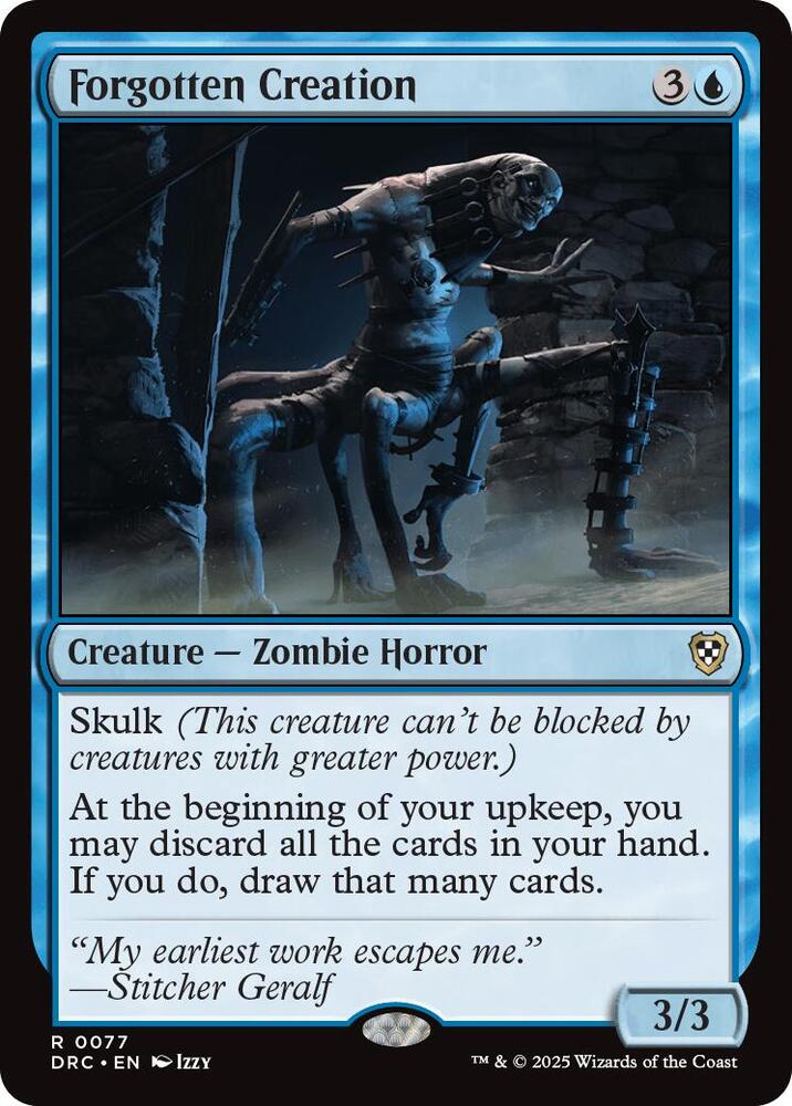 Forgotten Creation [Aetherdrift Commander]