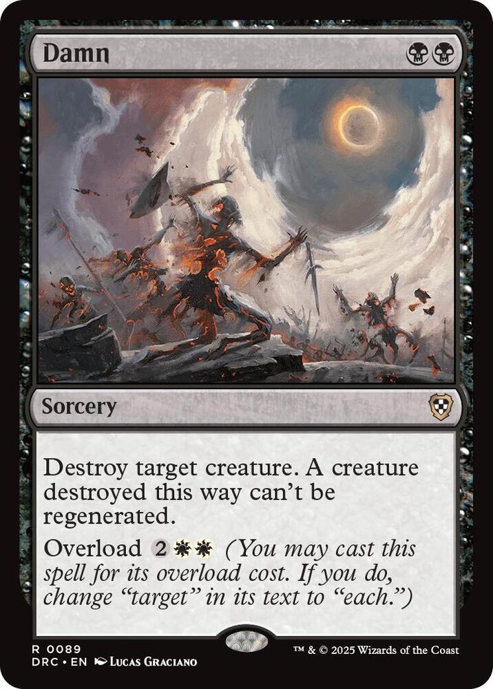 Damn [Aetherdrift Commander]