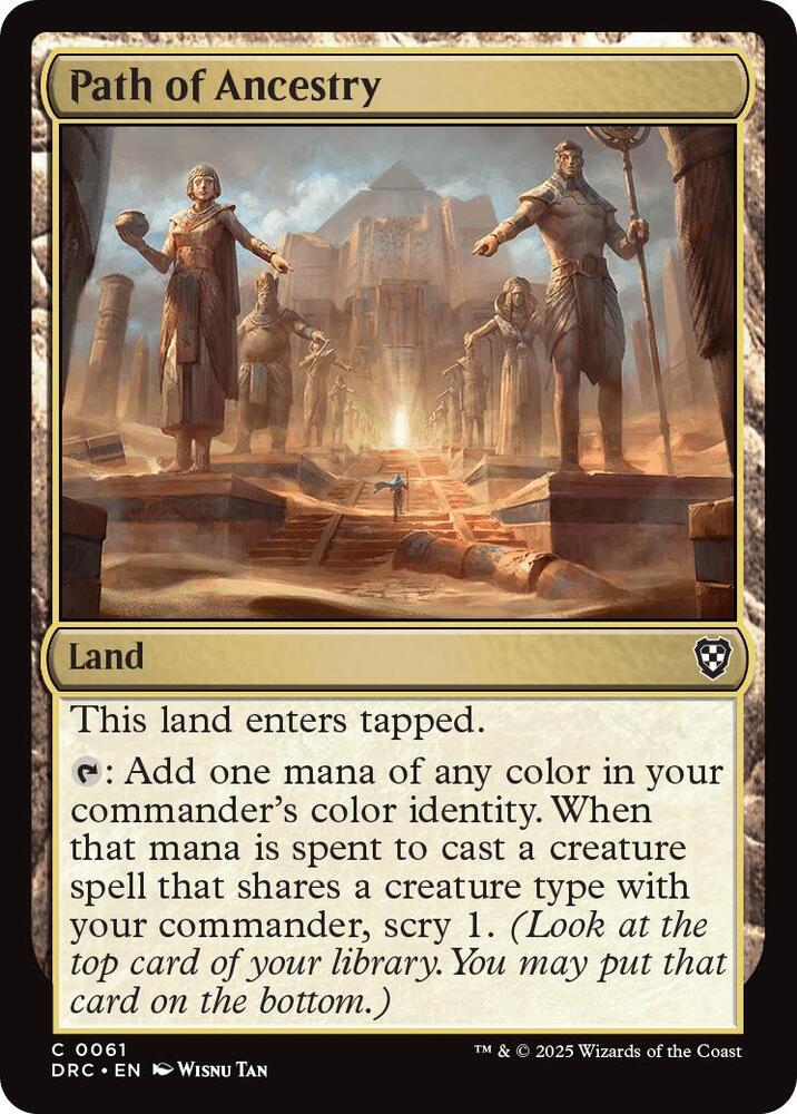 Path of Ancestry [Aetherdrift Commander]
