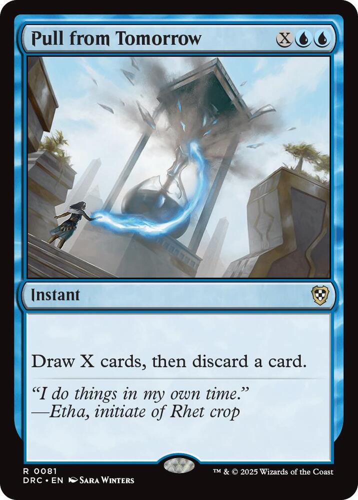 Pull from Tomorrow [Aetherdrift Commander]