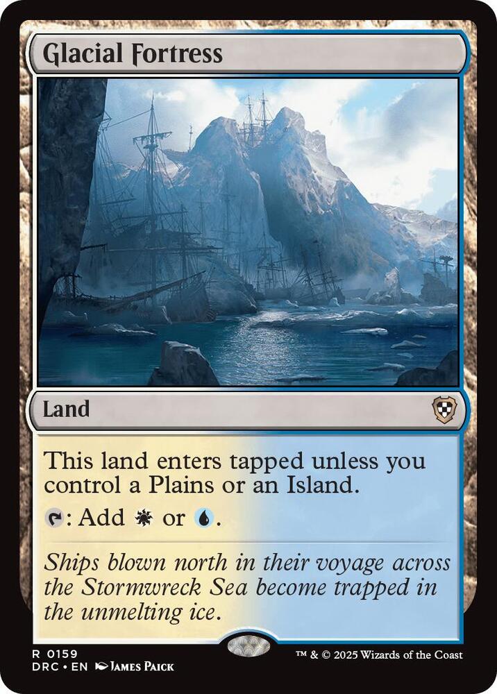 Glacial Fortress [Aetherdrift Commander]