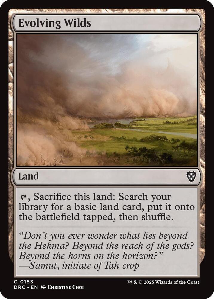 Evolving Wilds [Aetherdrift Commander]