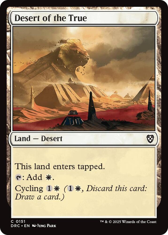 Desert of the True [Aetherdrift Commander]