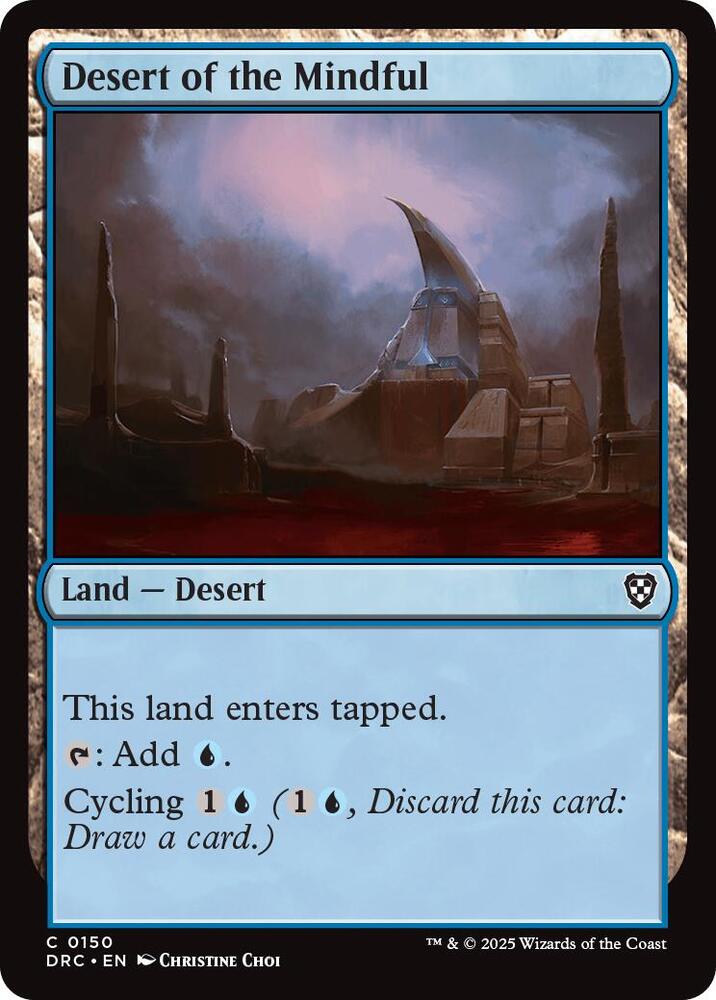 Desert of the Mindful [Aetherdrift Commander]