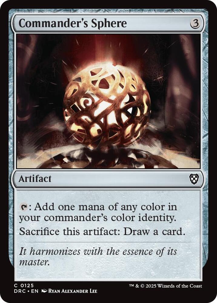 Commander's Sphere [Aetherdrift Commander]