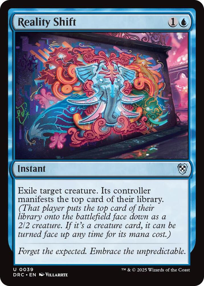 Reality Shift [Aetherdrift Commander]