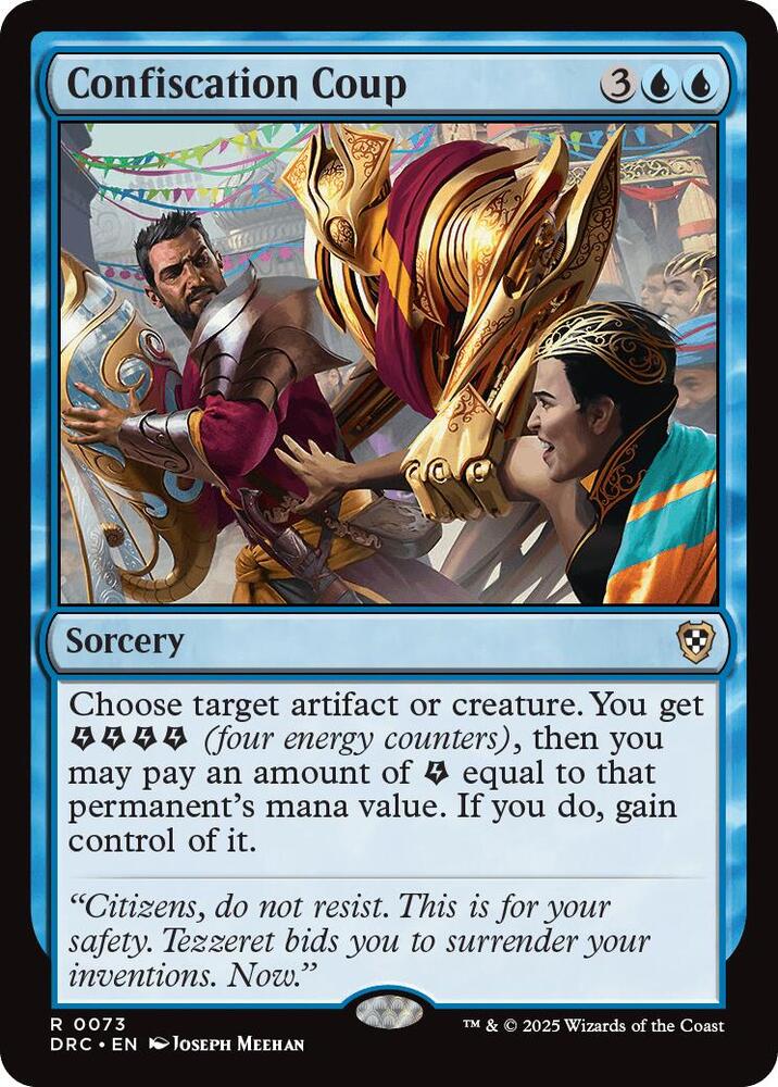 Confiscation Coup [Aetherdrift Commander]