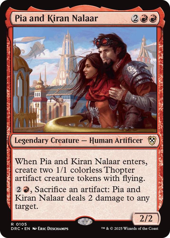 Pia and Kiran Nalaar [Aetherdrift Commander]