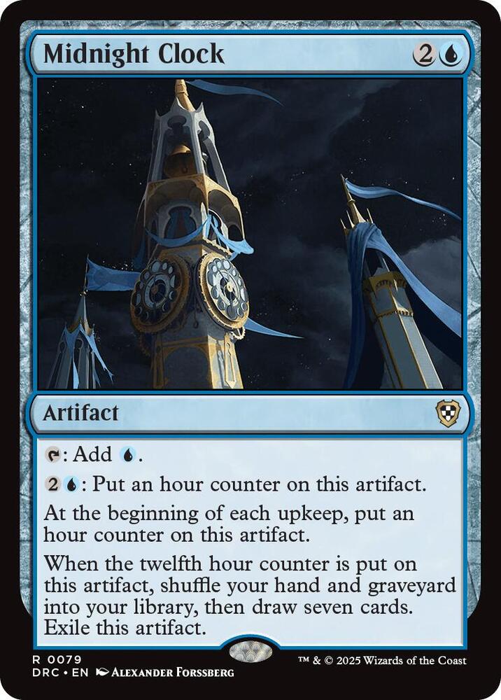 Midnight Clock [Aetherdrift Commander]