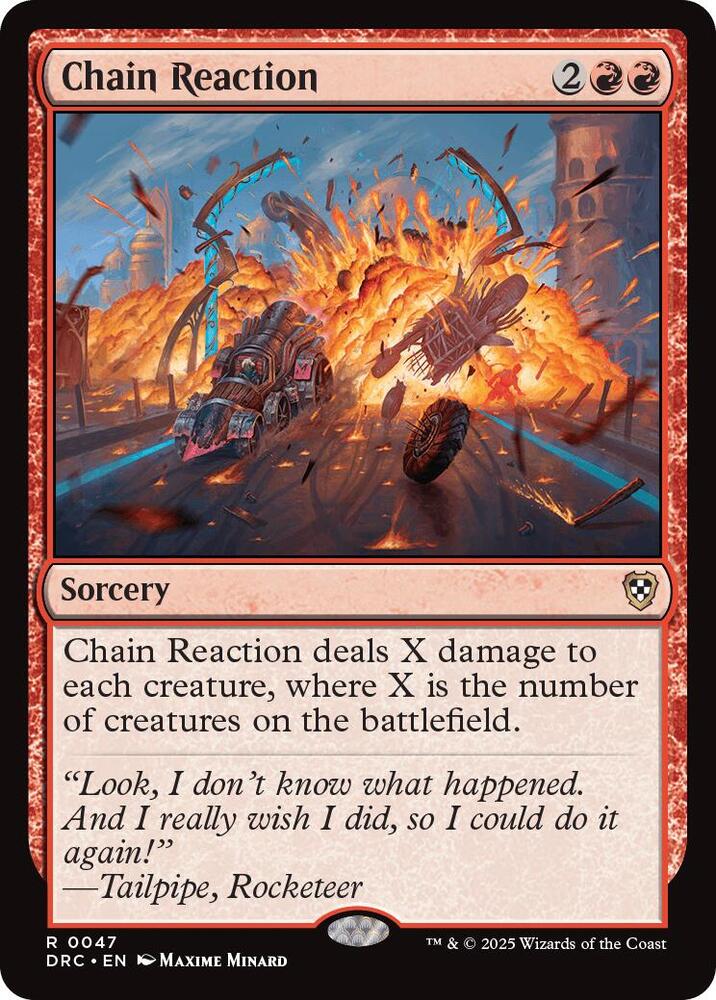 Chain Reaction [Aetherdrift Commander]
