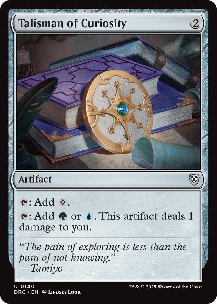 Talisman of Curiosity [Aetherdrift Commander]