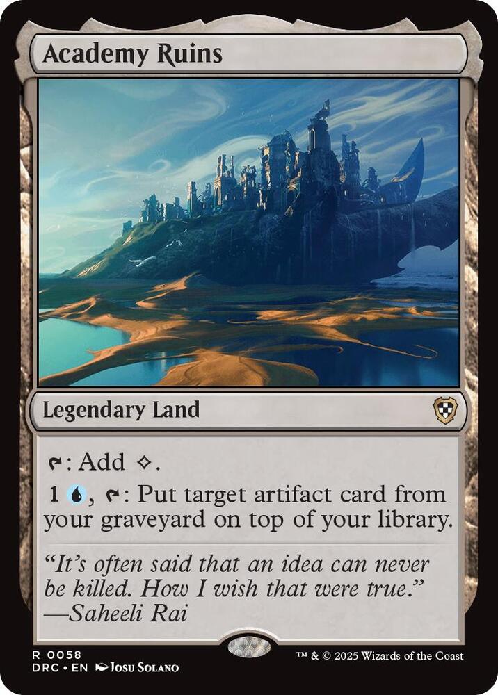 Academy Ruins [Aetherdrift Commander]