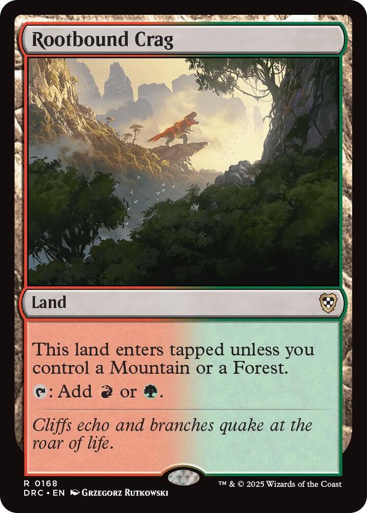 Rootbound Crag [Aetherdrift Commander]