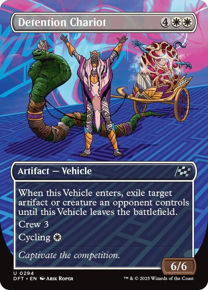 Detention Chariot (Borderless) [Aetherdrift]