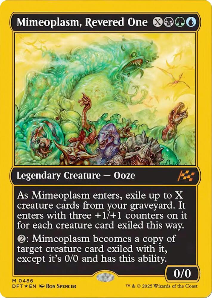 Mimeoplasm, Revered One (First-Place Foil) [Aetherdrift]