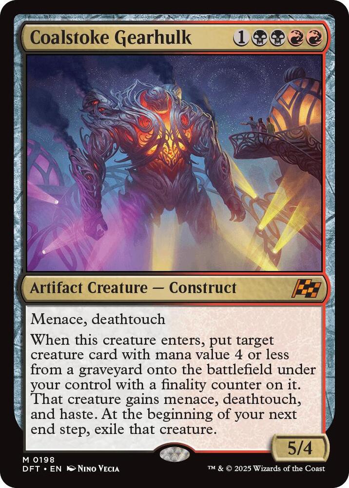 Coalstoke Gearhulk [Aetherdrift]