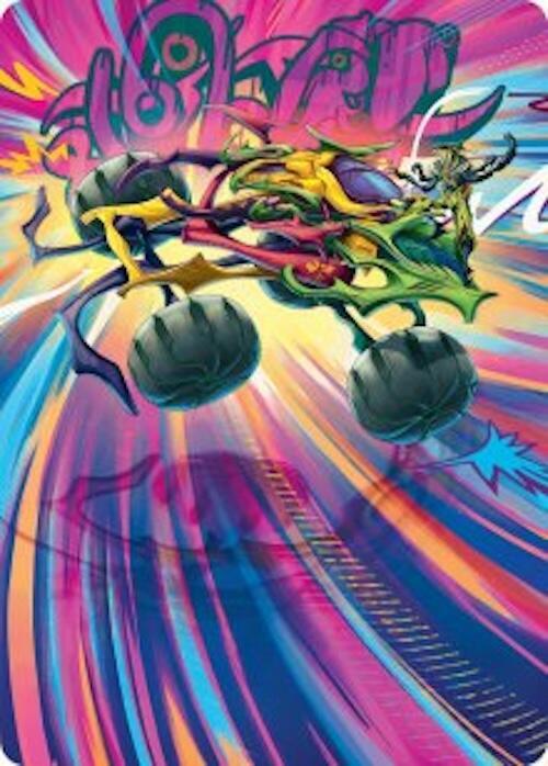 Thunderous Velocipede Art Card [Aetherdrift Art Series]