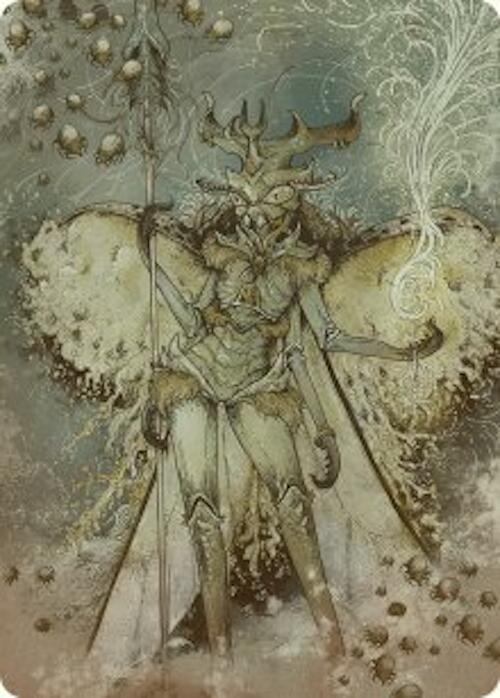 Aatchik, Emerald Radian Art Card (6/54) [Aetherdrift Art Series]