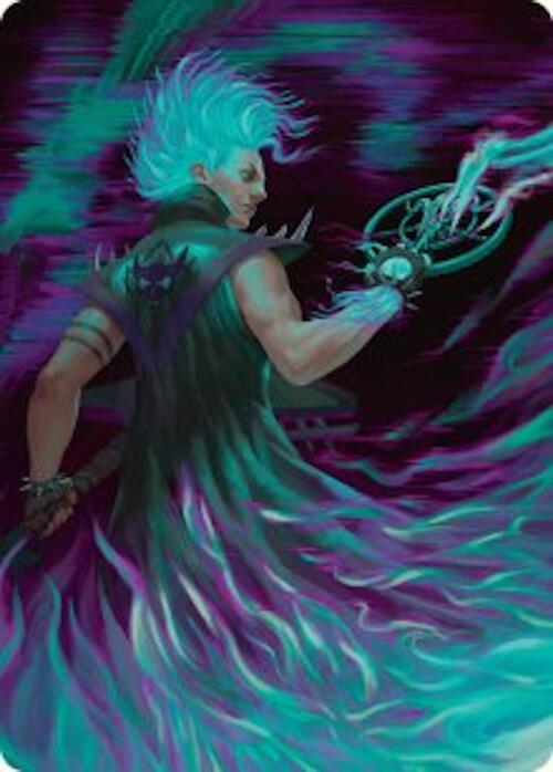 Winter, Cursed Rider Art Card [Aetherdrift Art Series]
