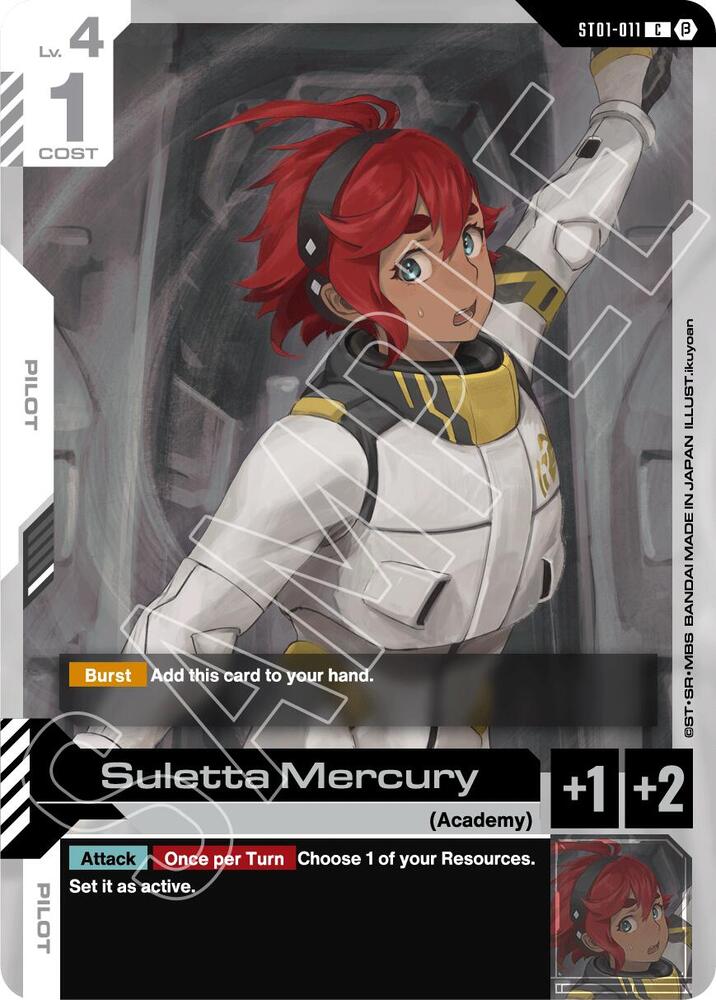 Suletta Mercury (ST01-011) [Edition Beta]