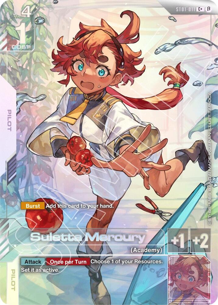 Suletta Mercury (C+) (ST01-011) [Edition Beta]