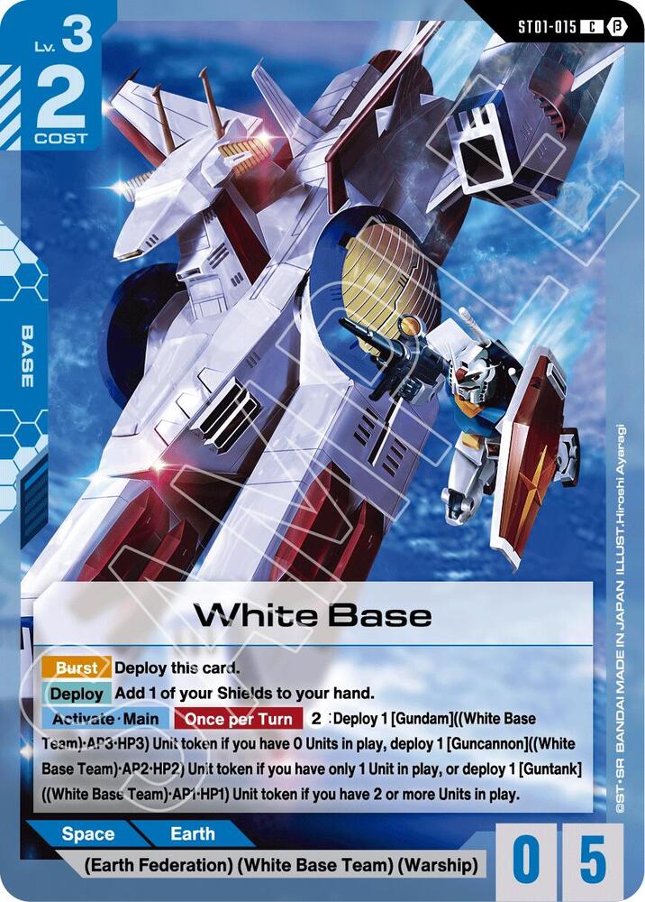 White Base (ST01-015) [Edition Beta]
