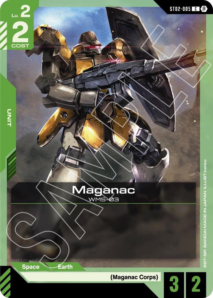 Maganac (ST02-005) [Edition Beta]