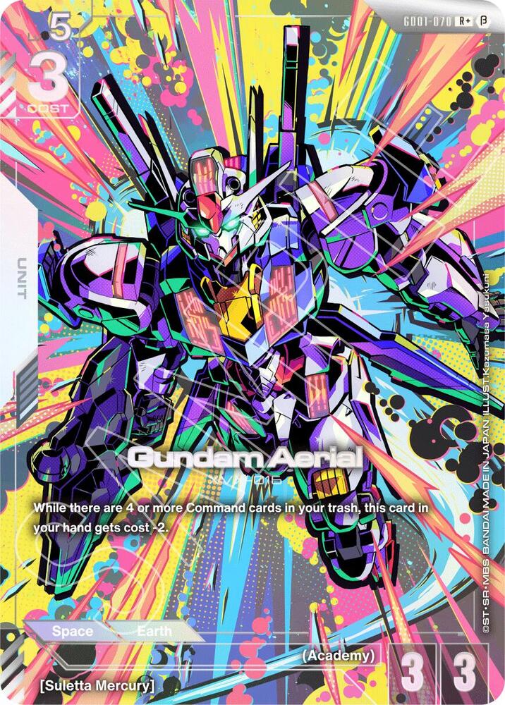 Gundam Aerial (R+) (GD01-070) [Edition Beta]