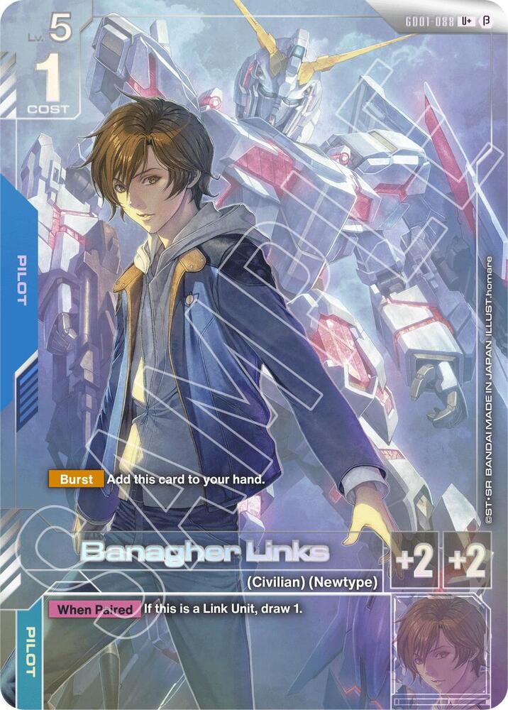 Banagher Links (U+) (GD01-088) [Edition Beta]
