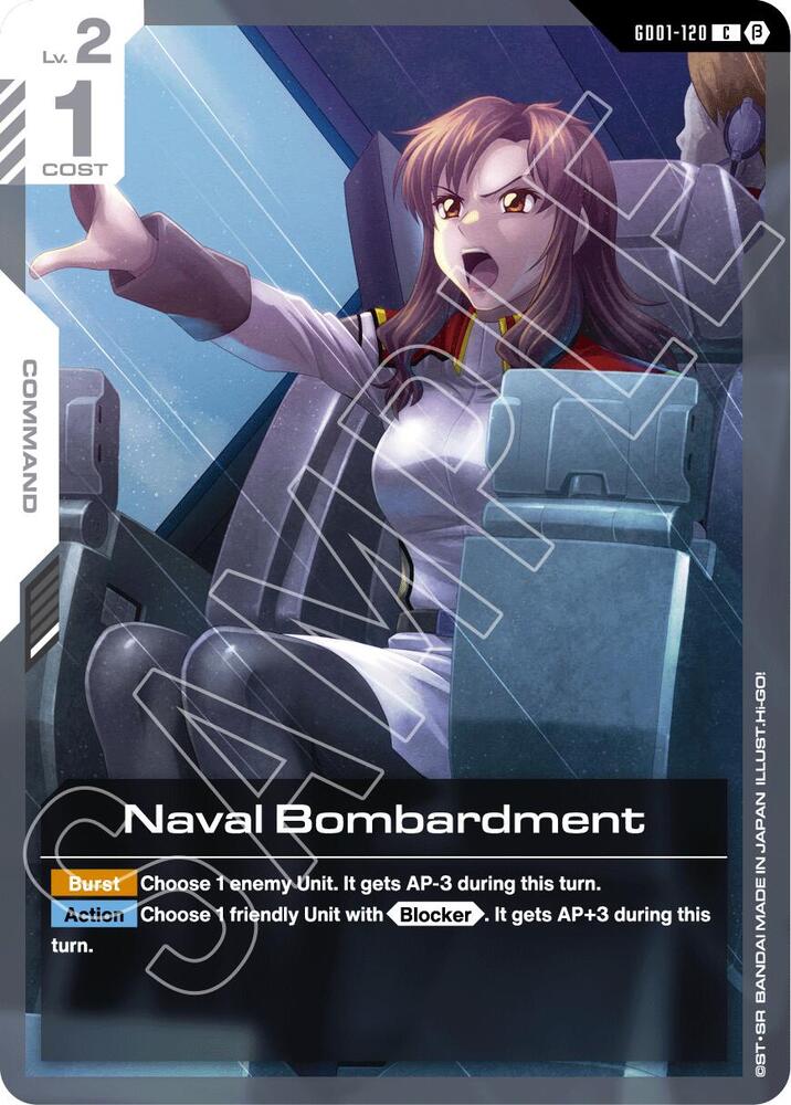 Naval Bombardment (GD01-120) [Edition Beta]