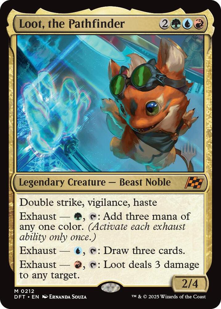 Loot, the Pathfinder (Promo Pack) [Aetherdrift Promos]