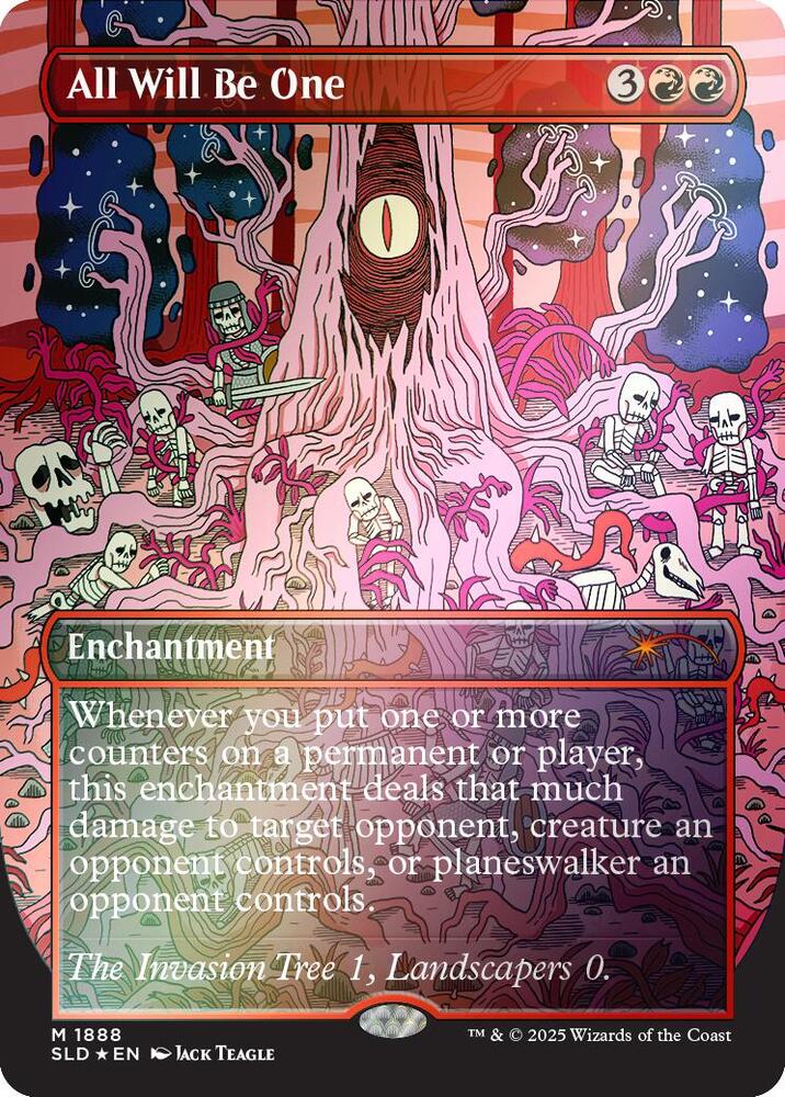 All Will Be One (Rainbow Foil) [Secret Lair Drop Series]