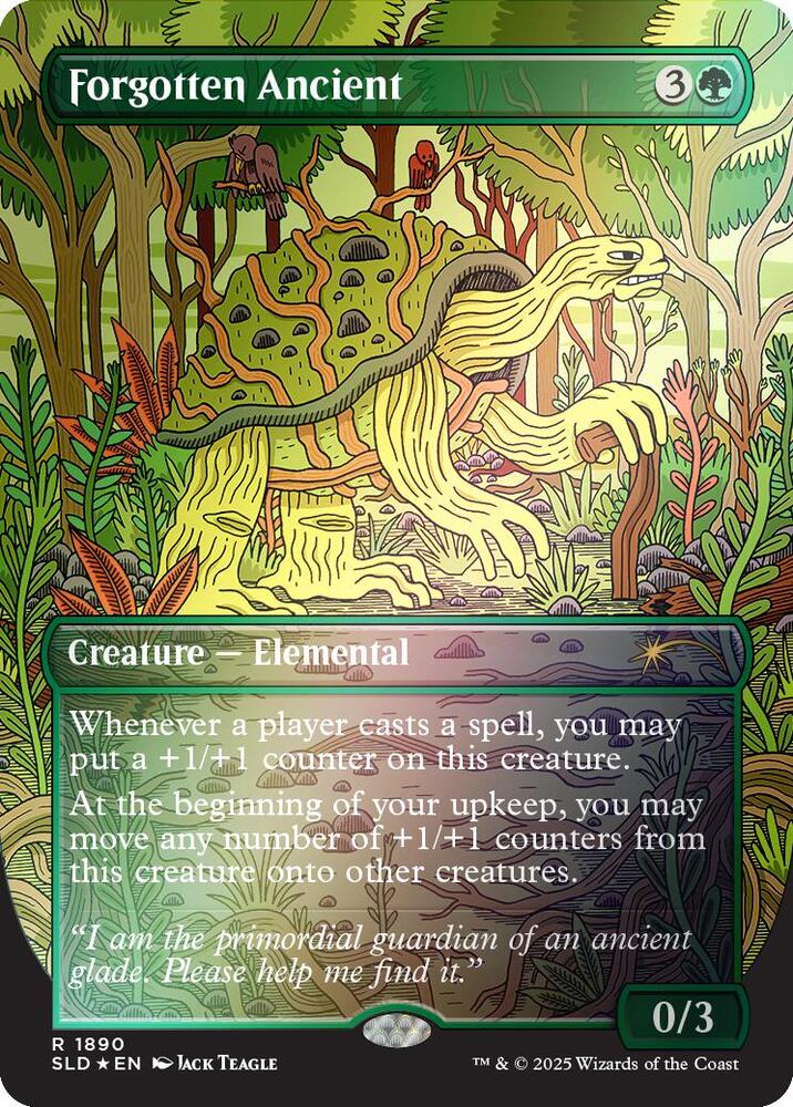 Forgotten Ancient (Rainbow Foil) [Secret Lair Drop Series]