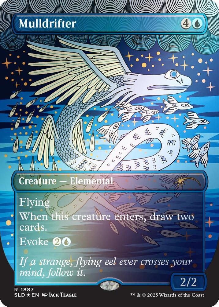 Mulldrifter (Rainbow Foil) [Secret Lair Drop Series]