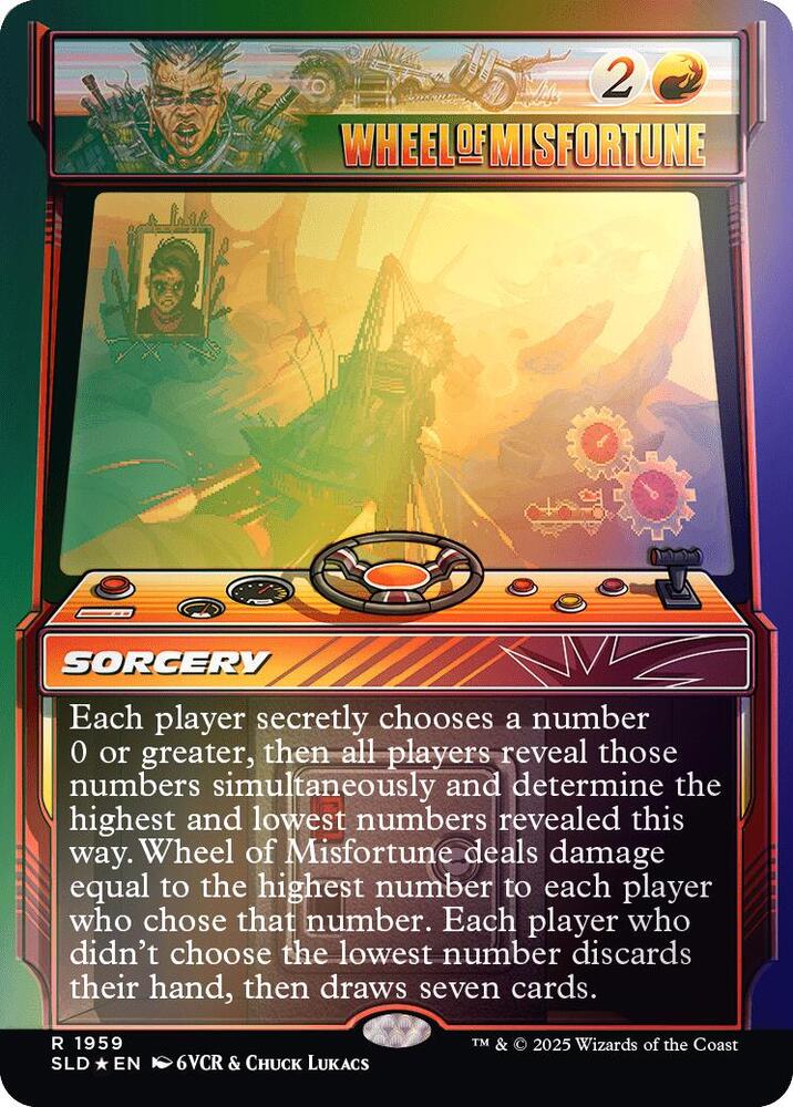 Wheel of Misfortune (1959) (Rainbow Foil) [Secret Lair Drop Series]