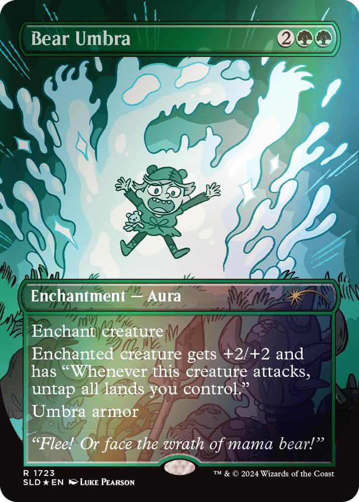 Bear Umbra (Rainbow Foil) [Secret Lair Drop Series]