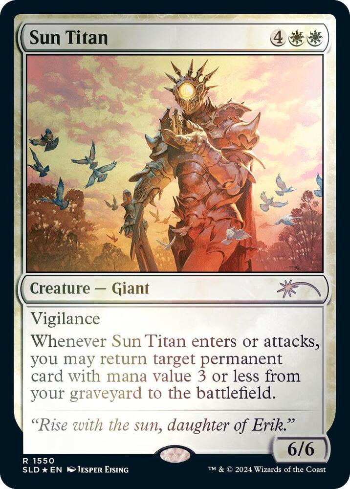 Sun Titan (Rainbow Foil) [Secret Lair Drop Series]