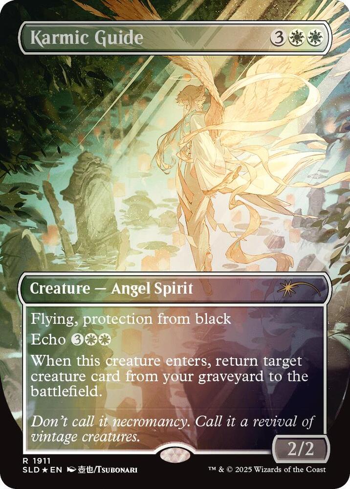 Karmic Guide (1911) (Rainbow Foil) [Secret Lair Drop Series]
