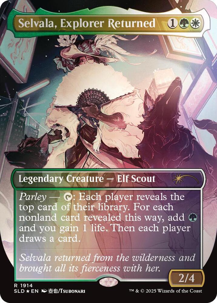 Selvala, Explorer Returned (Rainbow Foil) [Secret Lair Drop Series]