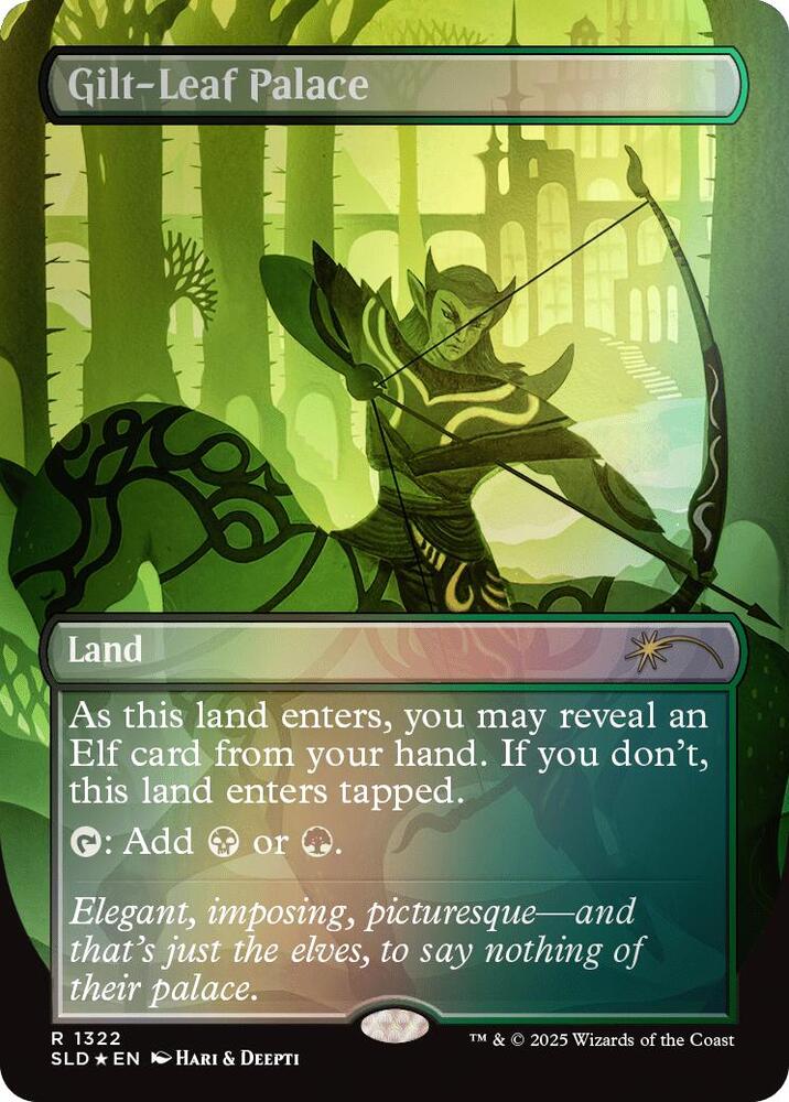 Gilt-Leaf Palace (Rainbow Foil) [Secret Lair Drop Series]