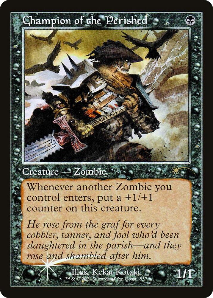 Champion of the Perished (Retro Frame) [Secret Lair Drop Series]