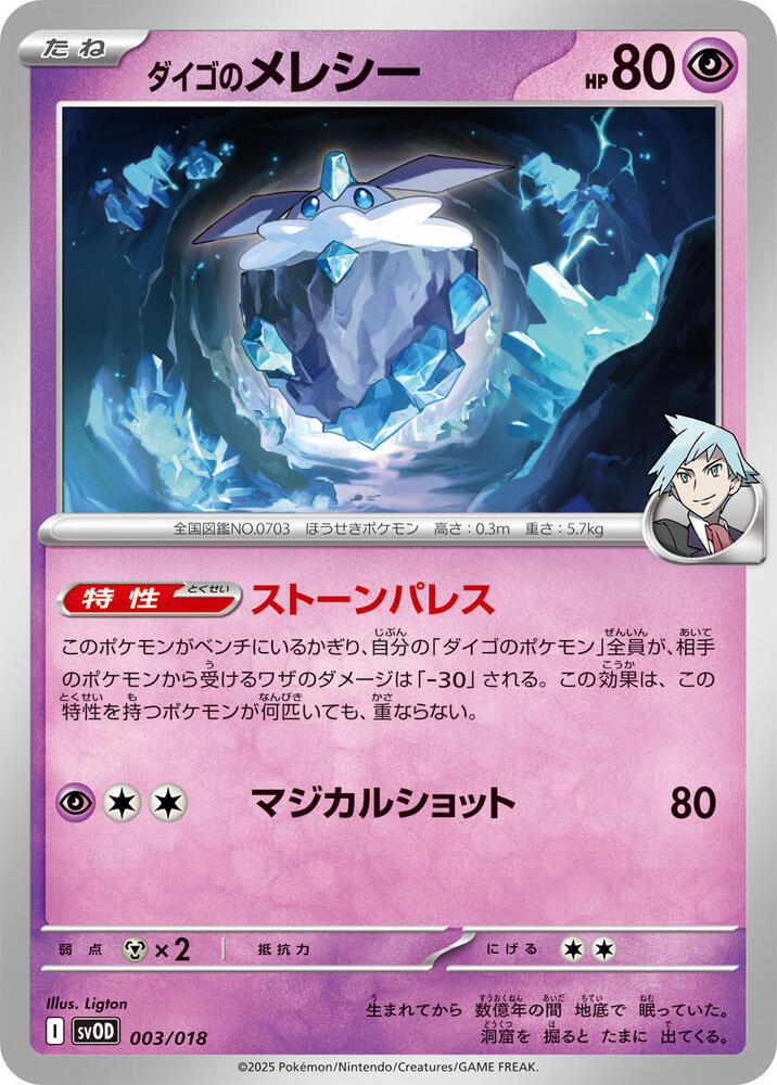 Steven's Carbink (003/018) [SV: ex Starter Set Steven's Beldum & Metagross ex] (Japanese)