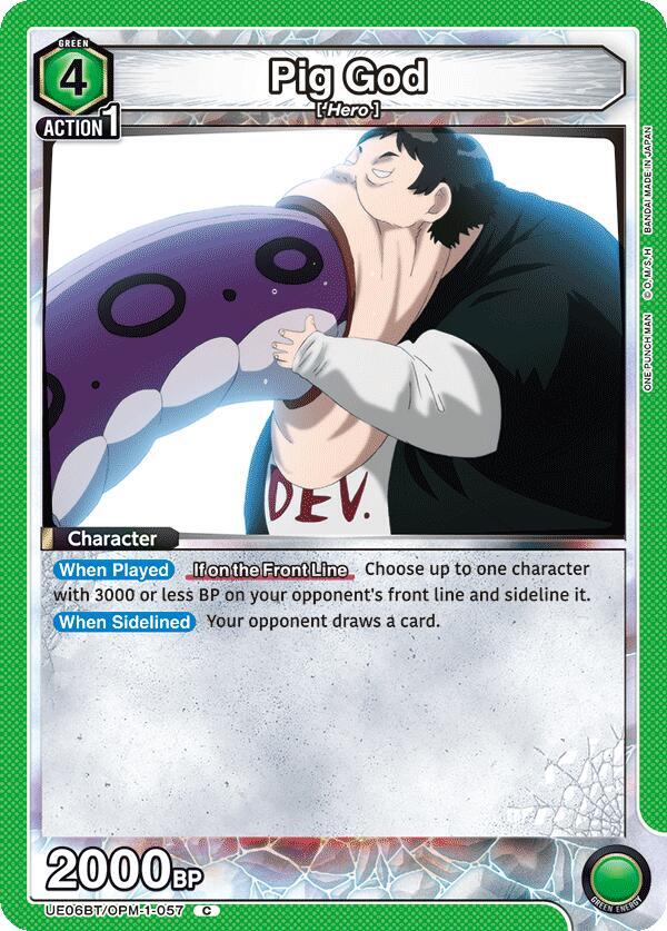 Pig God (UE06BT/OPM-1-057) [UE06BT: One Punch Man]