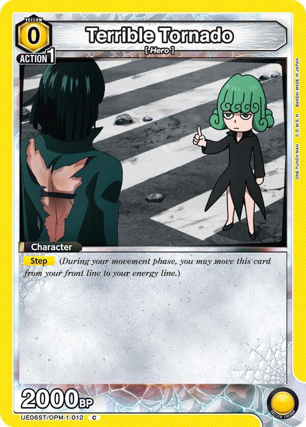 Terrible Tornado (012) (UE06ST/OPM-1-012) [UE06ST: One Punch Man Starter Deck]