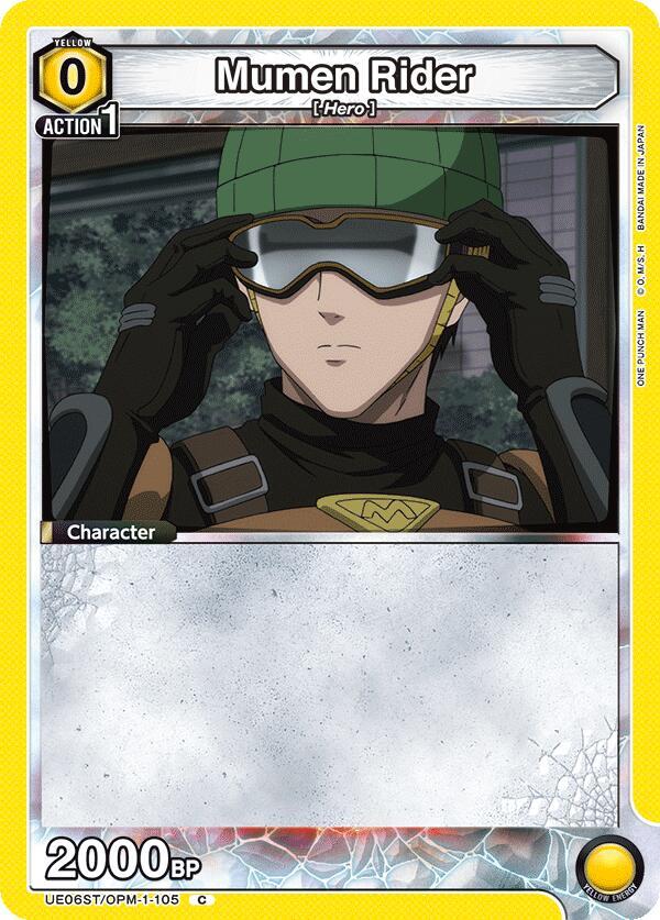 Mumen Rider (UE06ST/OPM-1-105) [UE06ST: One Punch Man Starter Deck]