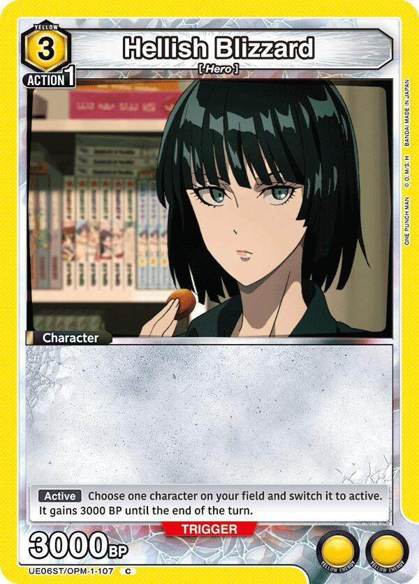 Hellish Blizzard (107) (UE06ST/OPM-1-107) [UE06ST: One Punch Man Starter Deck]