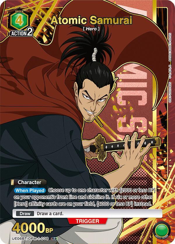 Atomic Samurai (R*) (UE06BT/OPM-1-038) [UE06BT: One Punch Man]
